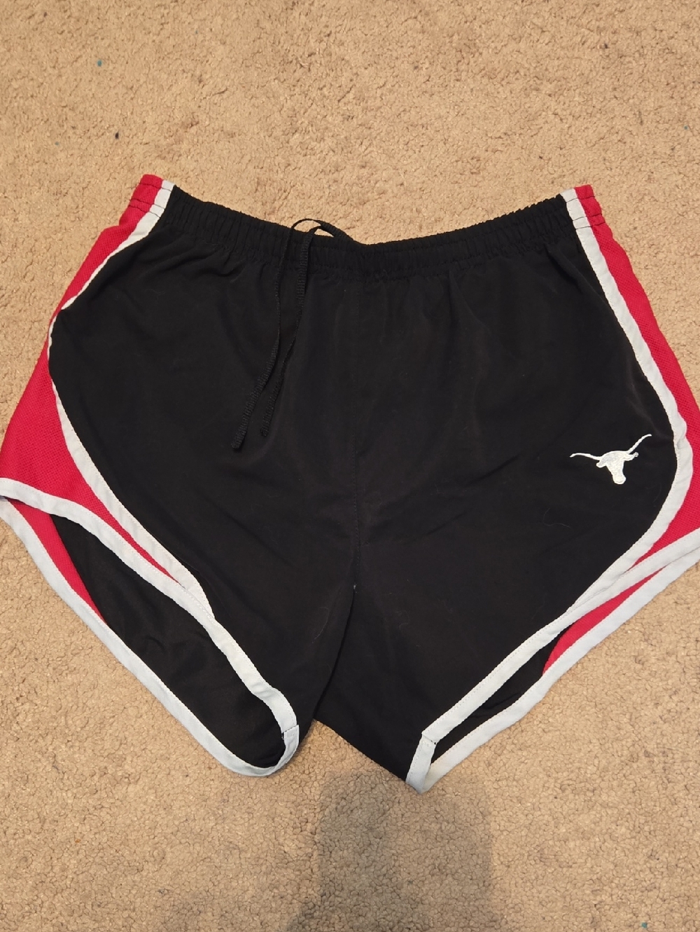 boxercraft Black Waistband Shorts with Liner Texas Longhorns UT Medium